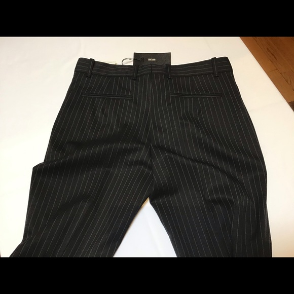 Hugo Boss New Navy Pinstripe Pants - Picture 2 of 7